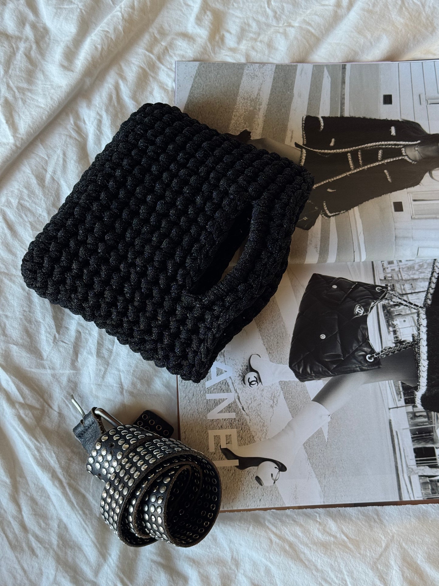 MINOU bag standard// nera lurex