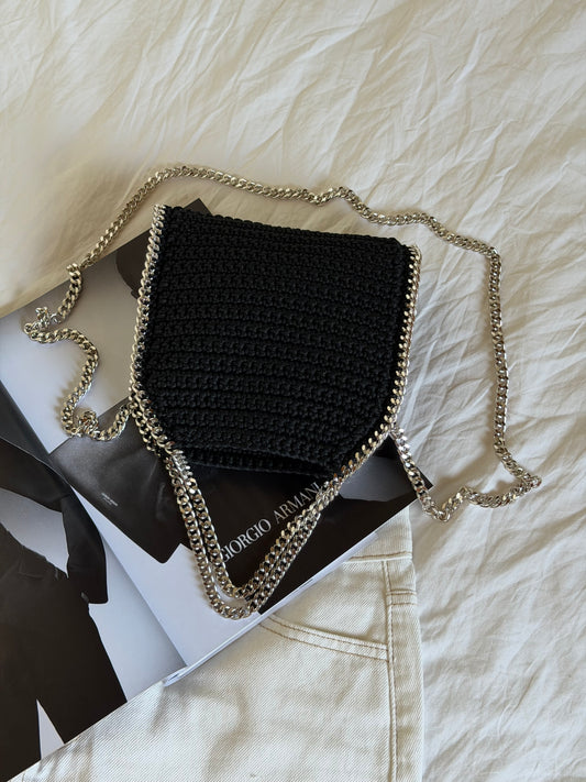 STAR bag mini// nera