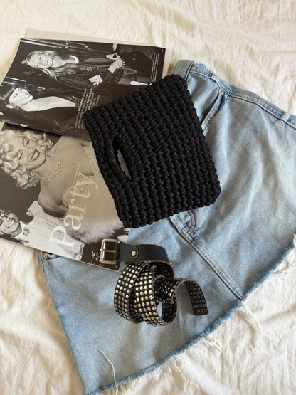 MINOU bag standard// nera lurex