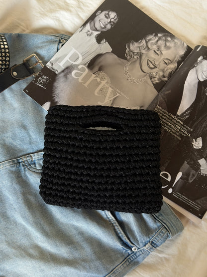 MINOU bag standard// nera lurex