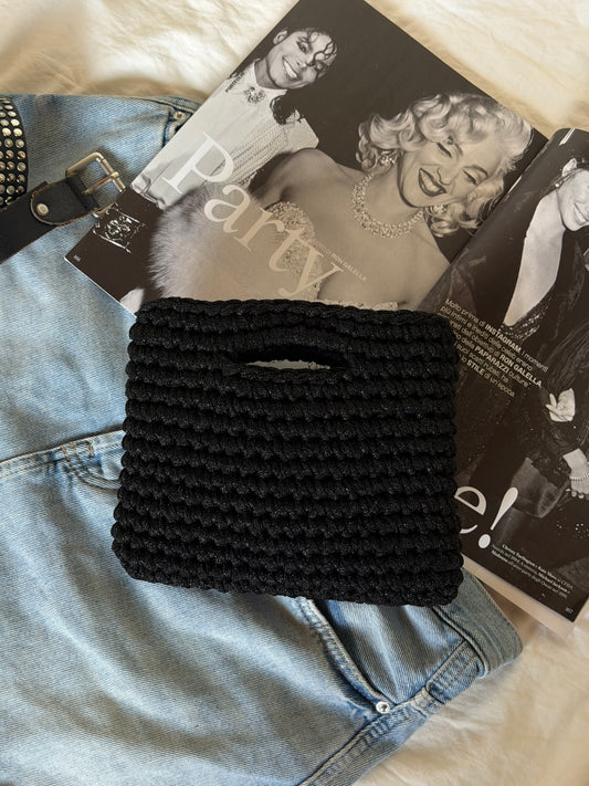 MINOU bag standard// nera lurex