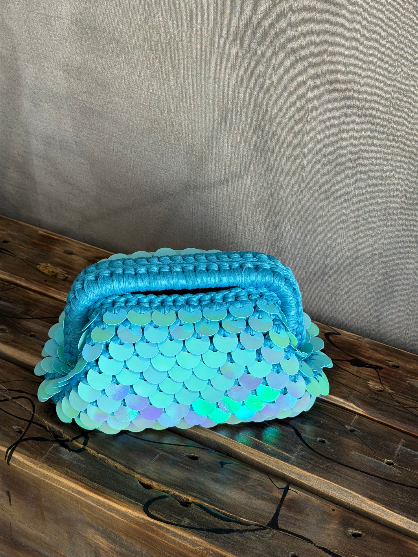 DISCO CLOUD bag standard// puffo con manico