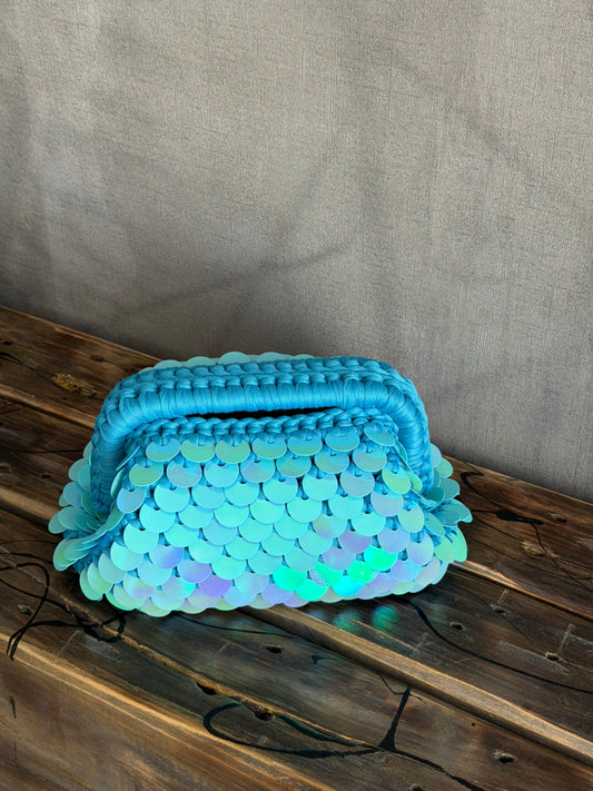DISCO CLOUD bag standard// puffo con manico