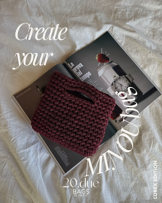 PERSONALIZZAZIONE MINOU bag //LUREX