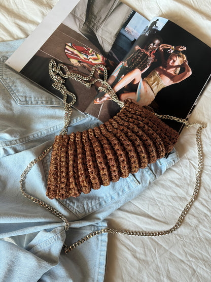 BONBON bag mini// rame lurex