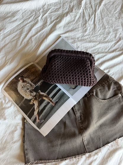 CLOUD bag standard// marrone cioccolato