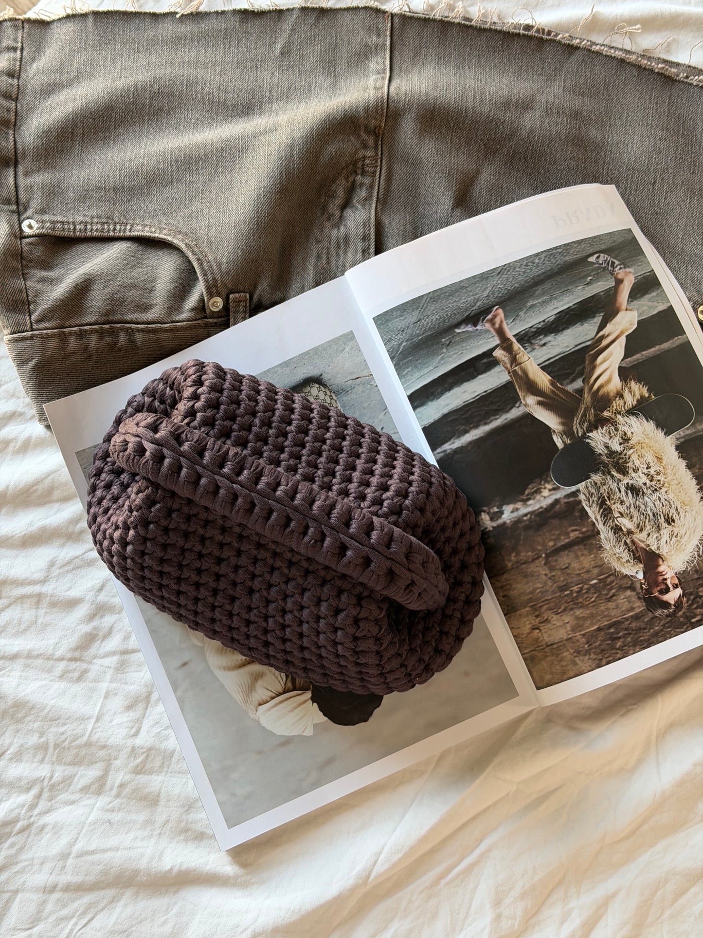 CLOUD bag standard// marrone cioccolato