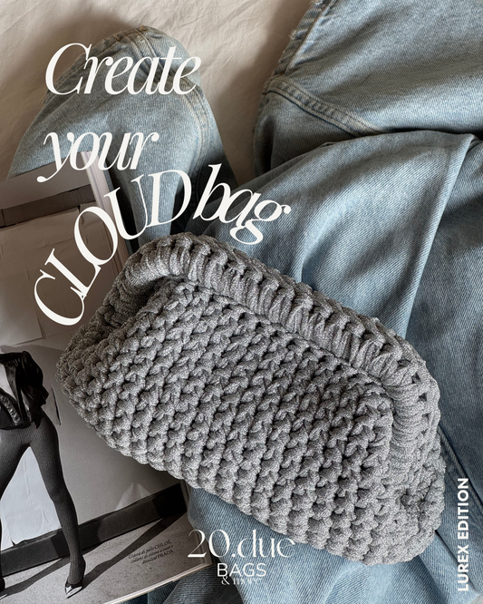 PERSONALIZZAZIONE CLOUD bag//LUREX