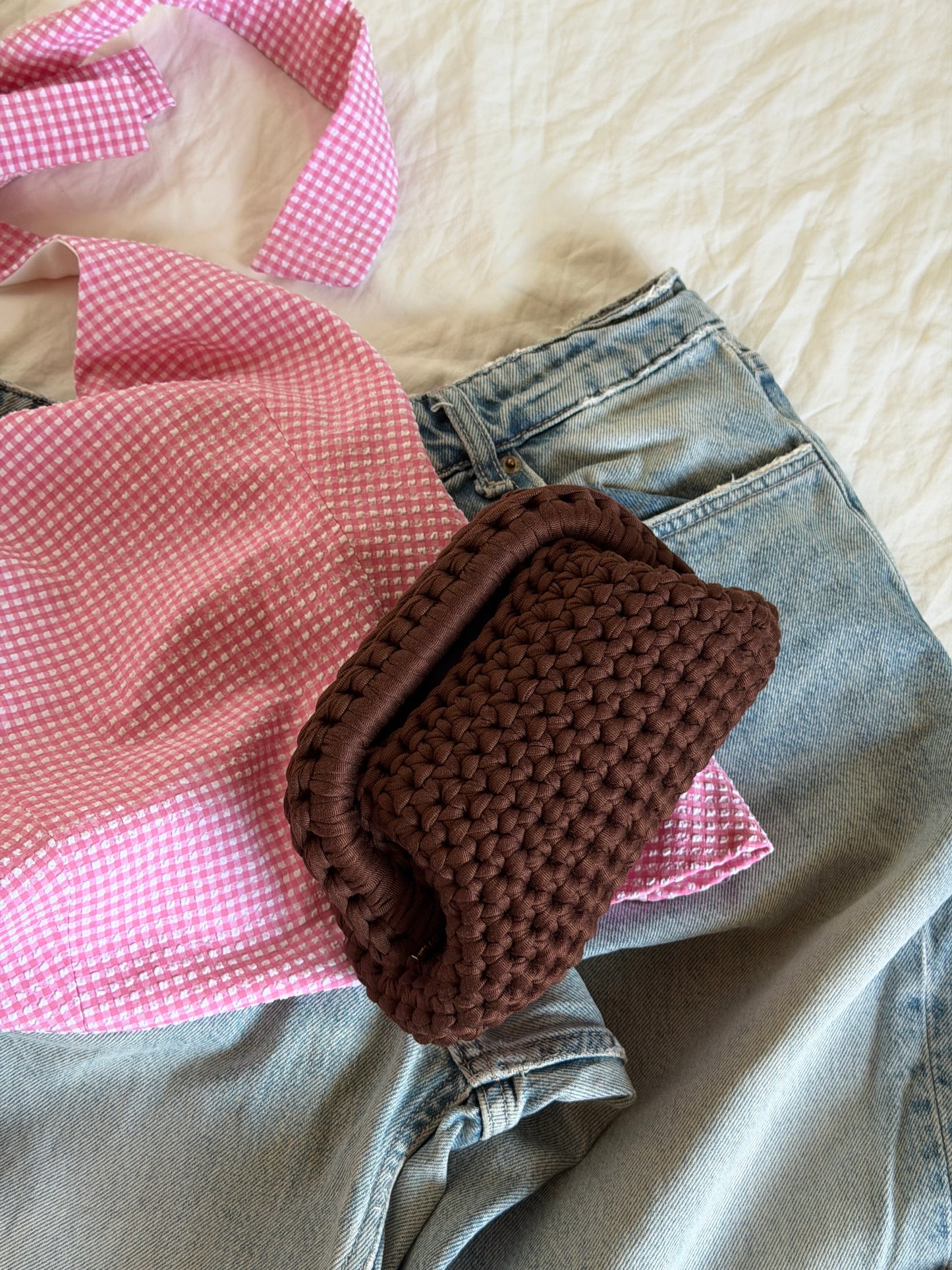 CLOUD bag mini// cacao con manico