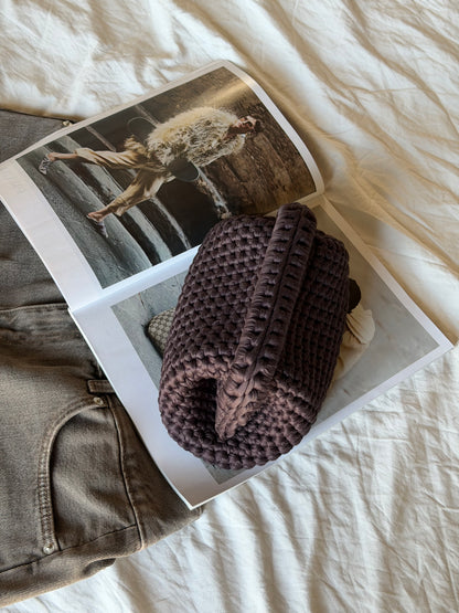 CLOUD bag standard// marrone cioccolato