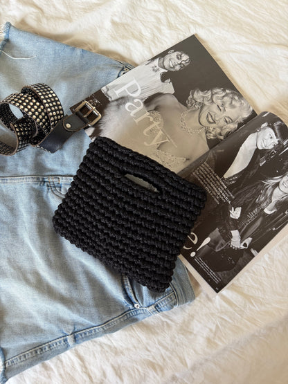 MINOU bag standard// nera lurex