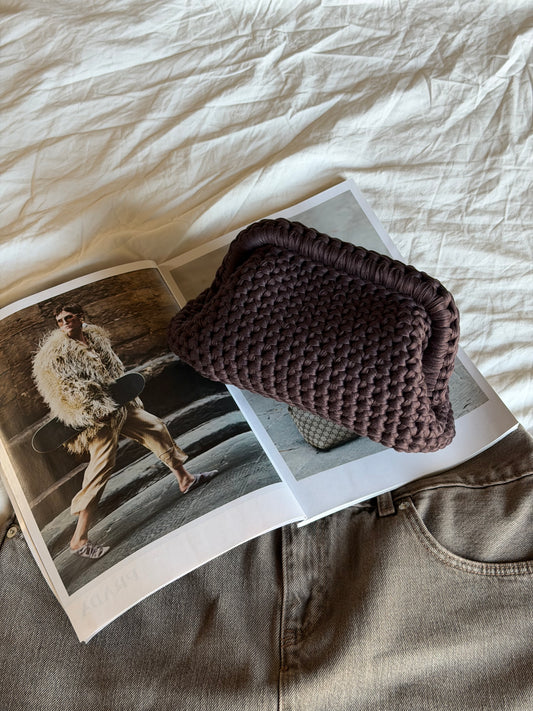 CLOUD bag standard// marrone cioccolato