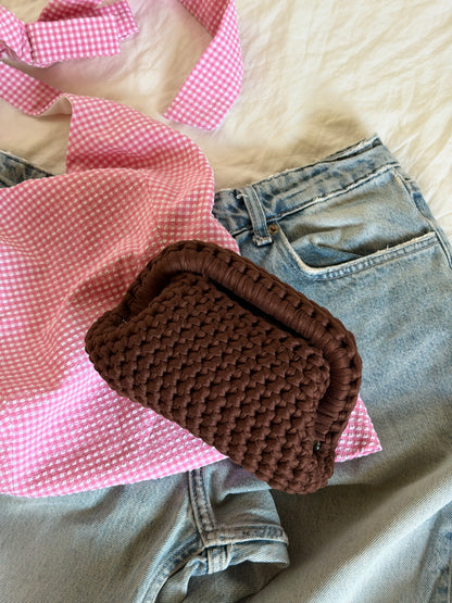 CLOUD bag mini// cacao con manico