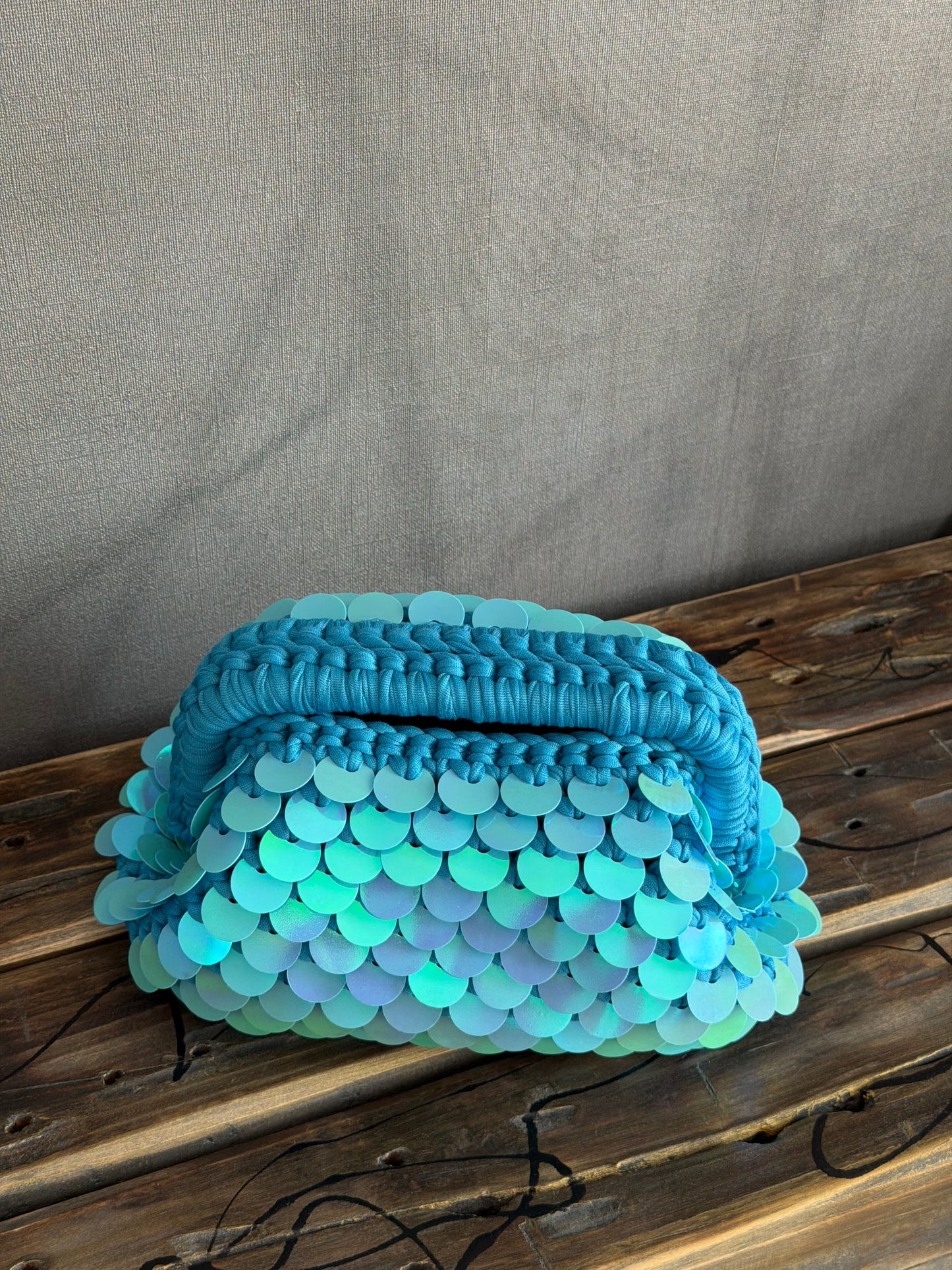 DISCO CLOUD bag standard// puffo con manico
