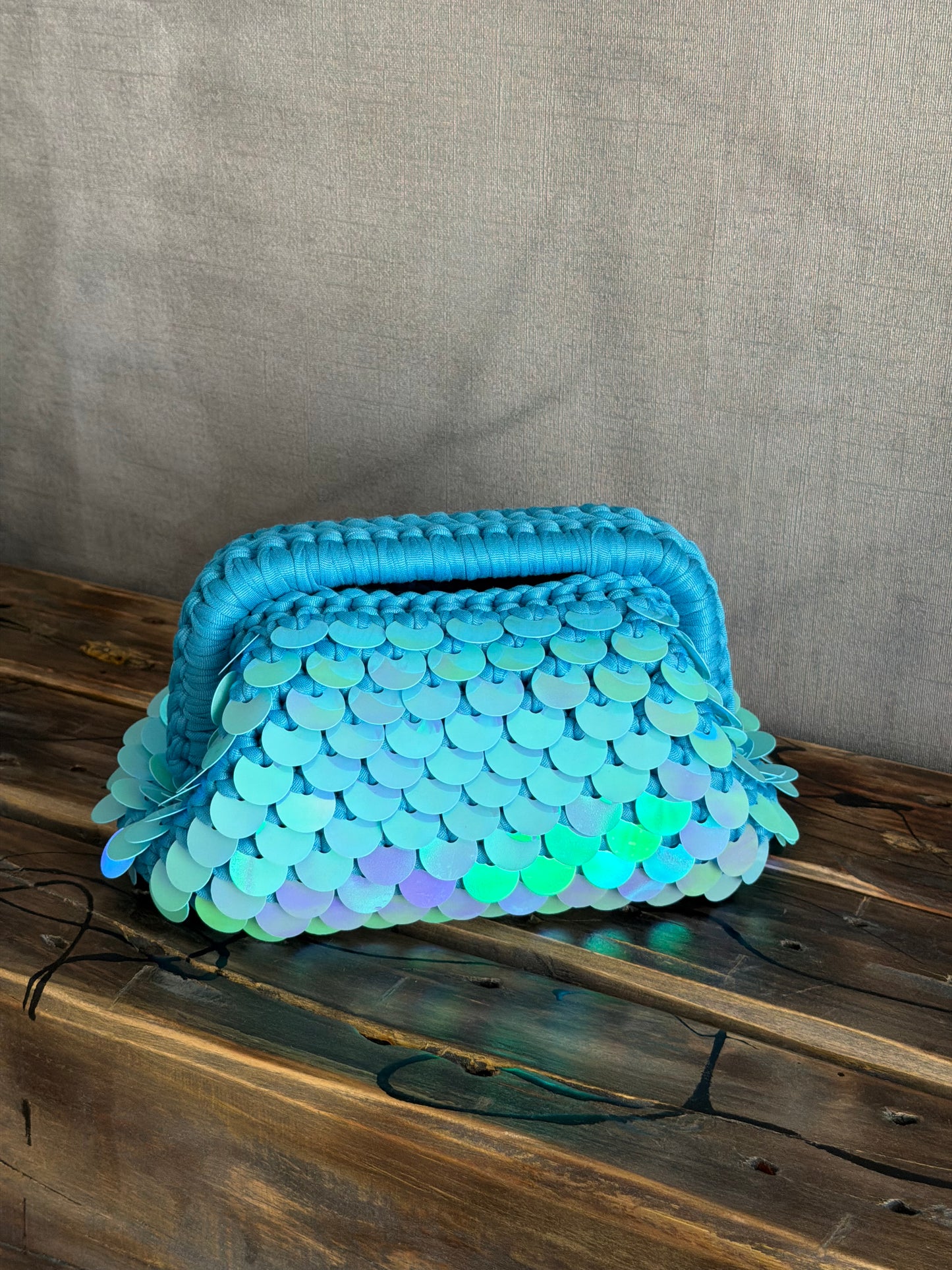 DISCO CLOUD bag standard// puffo con manico