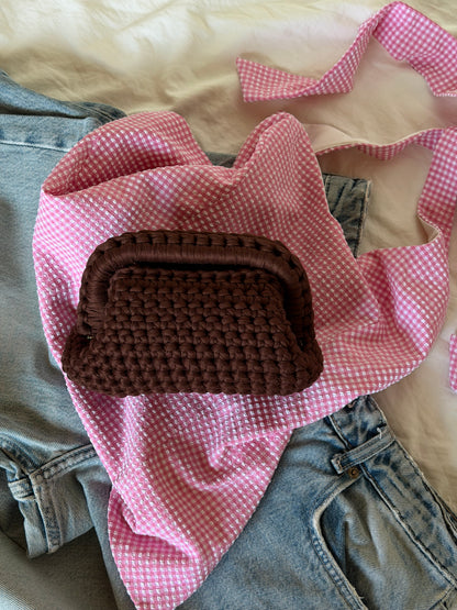 CLOUD bag mini// cacao con manico