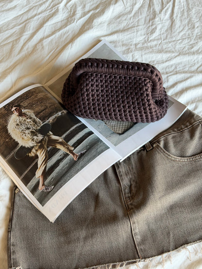 CLOUD bag standard// marrone cioccolato