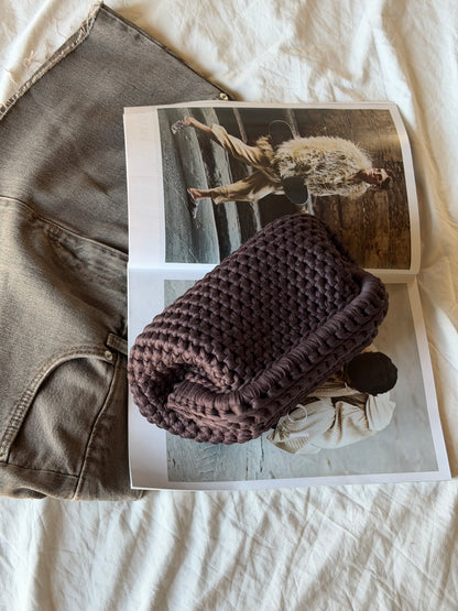 CLOUD bag standard// marrone cioccolato