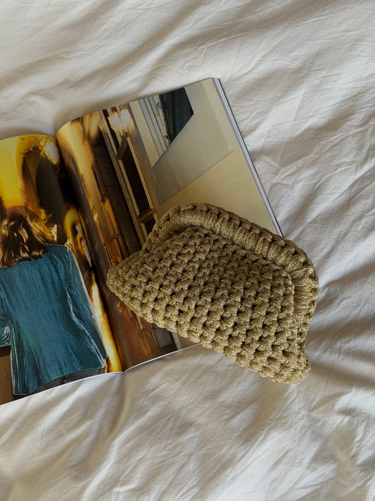 CLOUD bag mini// oro lurex