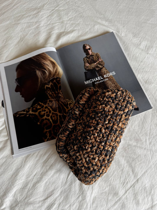 CLOUD bag standard// leopardata lurex