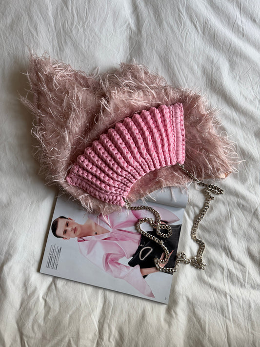 BONBON bag mini// rosa