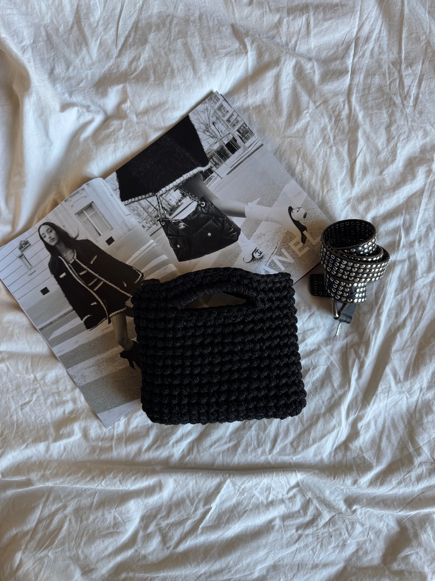 MINOU bag standard// nera lurex