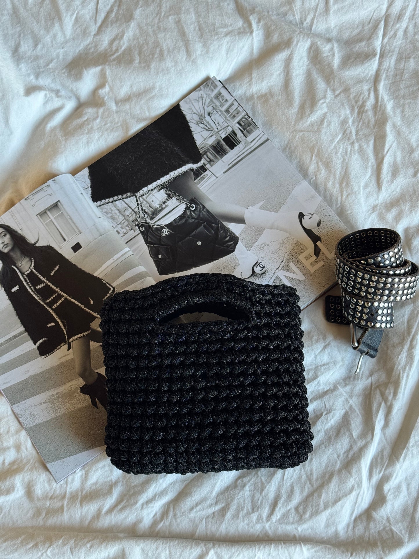 MINOU bag standard// nera lurex