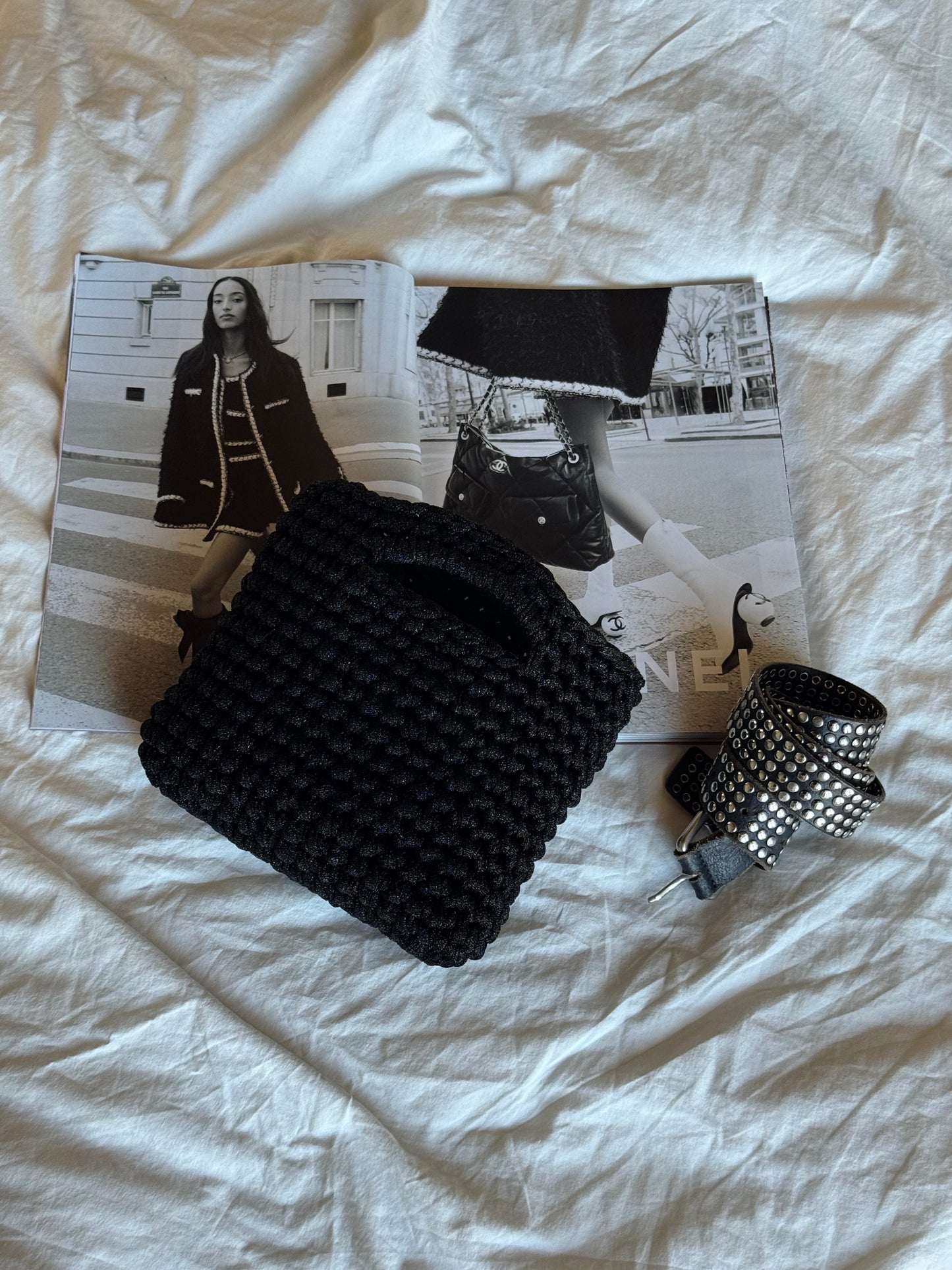 MINOU bag standard// nera lurex