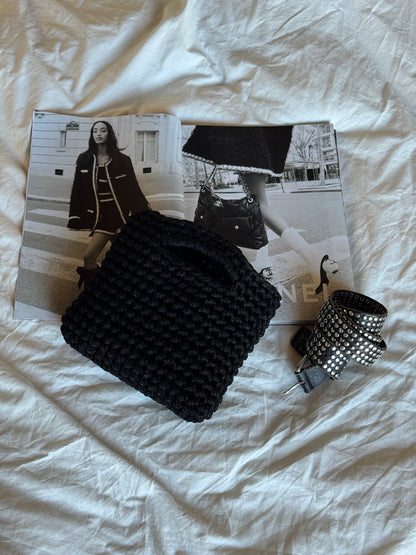 MINOU bag standard// nera lurex