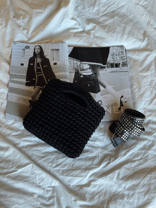 MINOU bag standard// nera lurex