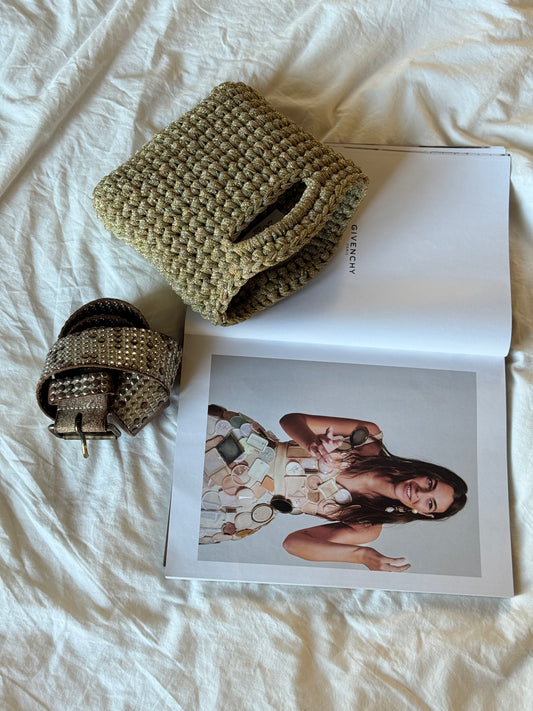 MINOU bag// oro lurex