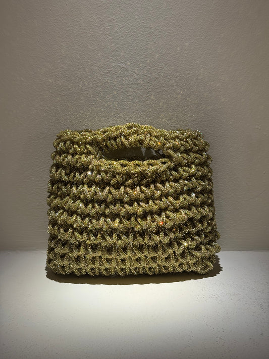 KRISTAL bag standard// oro