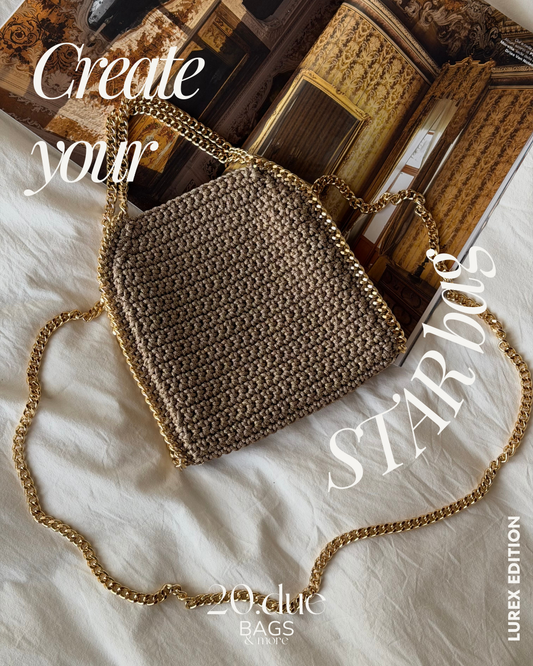 PERSONALIZZAZIONE STAR bag// lurex